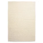 TAPIS ÉCRU A POIL LONG