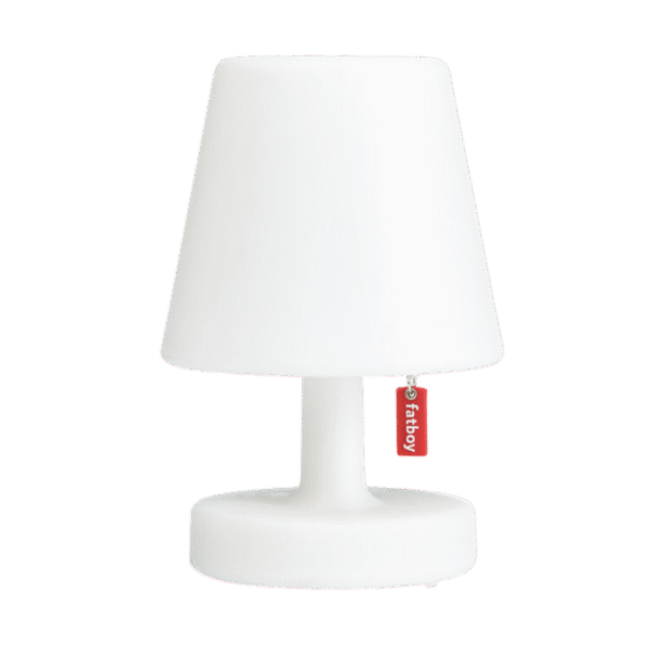 LAMPE DE TABLE EN POLYETHYLENE BLANC – Image 1