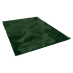 Tapis vert sapin effet fourrure – Image 3
