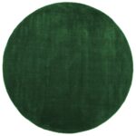 Tapis effet fourrure rond – Image 2