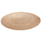 Tapis en jute rond