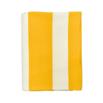 Nappe rayée jaune/blanc